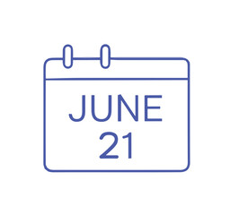 International Yoga Day Celebration on June 21 Calendar  