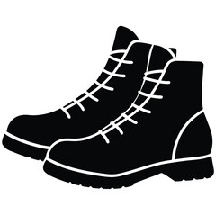 Stylish Black Leather Boots A Classic Footwear Design