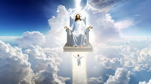 The Trinity - god father son and holy spirit
