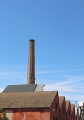 Fototapeta premium Zur Umwidmung freigegebene Industriebrache in Mulhouse