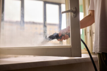 Experience Professional Window Cleaning with Advanced Steam Technology for Pristine Results