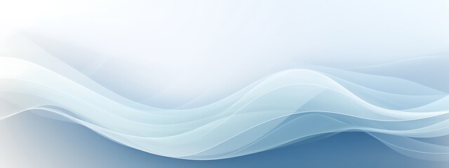 Fototapeta premium Abstract blue wave design background smooth dynamic flowing lines and gradient shades for modern presentation templates and graphic projects