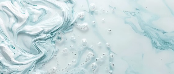 blue water splash on  background