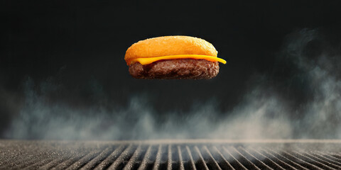 Cheeseburger Above Smoky Grill