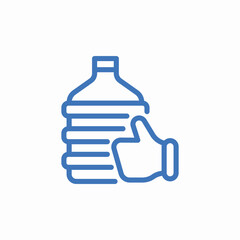 approved bottle icon sign vector