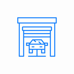 car service icon sign vector