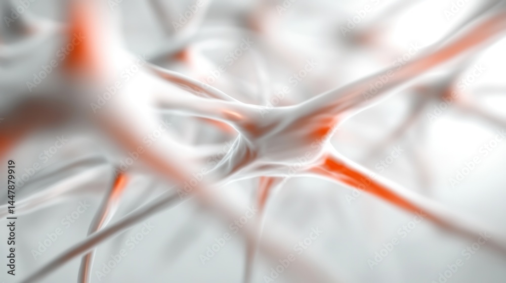 Poster neural network: a highly detailed macro photograph presents a captivating visual representation of a