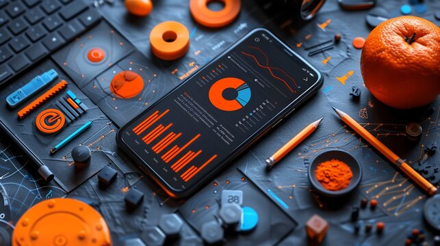 Infographic showcasing the importance of audits in digital marketing emphasizing content creation and optimization for mobile platforms