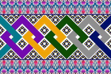 seamless geometric pattern with geometric shapes