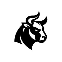 Bull Head logo Icon Symbol