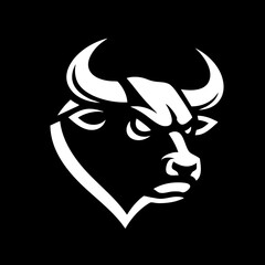 Bull Head logo Icon Symbol