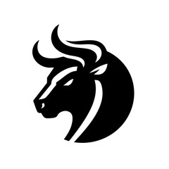 Bull Head logo Icon Symbol