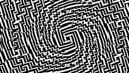 Abstract background with black and white stripes. Wallpaper in UHD format 3840x 2160.