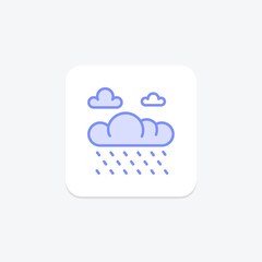 Rain On Field, vector, pixel perfect, illustrator file