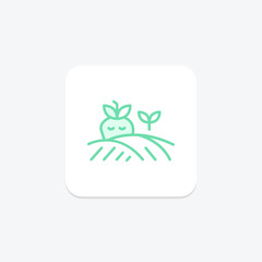 Fruit Field, vector, pixel perfect, illustrator file