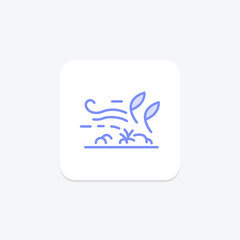 Windy Grassland, vector, pixel perfect, illustrator file