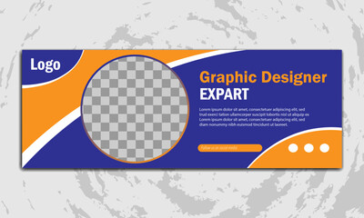 Creative and organic consultancy geometric graphic facebook cover design.