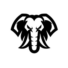Fototapeta premium Thai Elephant Head Logo Symbol Icon
