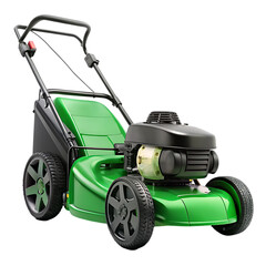 Fototapeta premium Powerful Green Lawn Mower: Best for Your Garden
