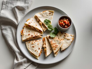 Delicious Chicken Quesadillas with Homemade Salsa A Simple Recipe