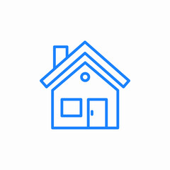 house icon icon sign vector