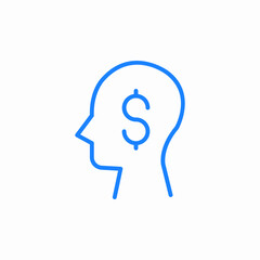 investor icon icon sign vector