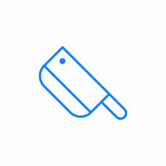 kitchen knife icon sign vector