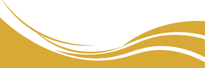 Modern banner background design. Banner template with dynamic wave shapes