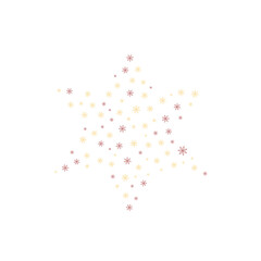 Snowflake Christmas Pattern Shape