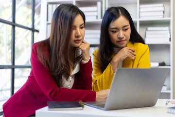 Two female employees are stressed when they receive bad news and are fired.