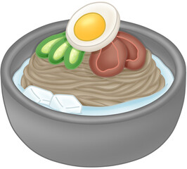 냉면 (naengmyeon / cold noodles)
