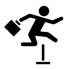Obstacles  Icon Element For Design	