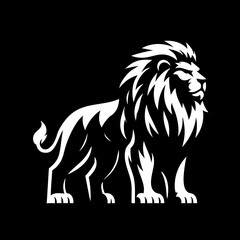 The Strong Lion Logo Symbol Icon
