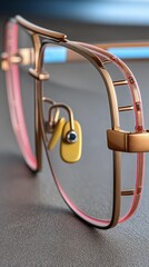 Stylish capsule-shaped eyeglasses, modern eyewear design, sleek frames - white eye studio contemporary eyeglass