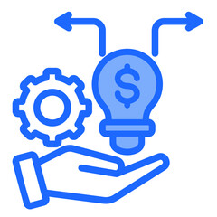 Business Pivot  Icon Element For Design	