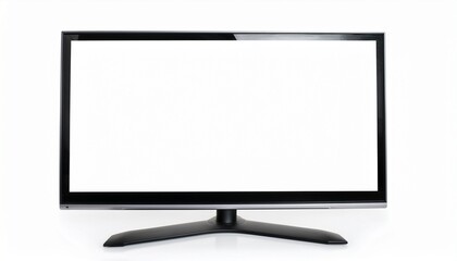 Modern FlatScreen Monitor Display Blank Screen Technology Gadget