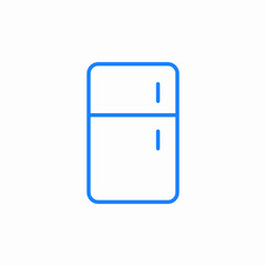 refrigerator freezer icon sign vector