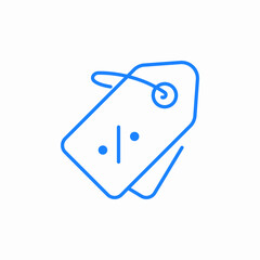 sale tags icon sign vector