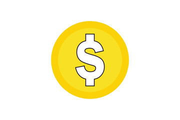 Money increase or decrease icon set. dollar decrease increase symbol. profit and lose signs.