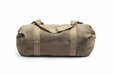 Fototapeta premium Isolated Heavy Sandbag with Strong Handles for Versatile Use