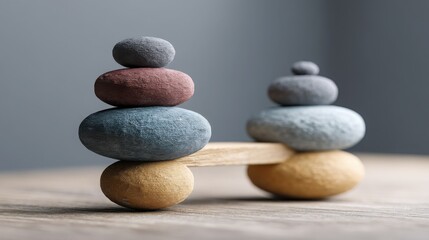 Conceptual icon depicting emotionally balanced dao decision tools for strategic governance and community cohesion