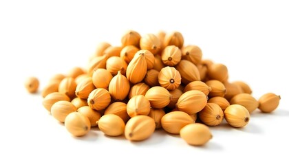 buckwheat isolated on white background