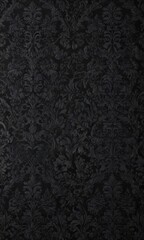 Intricate black gothic damask wallpaper  Floral vines, seamless pattern , vine, decor