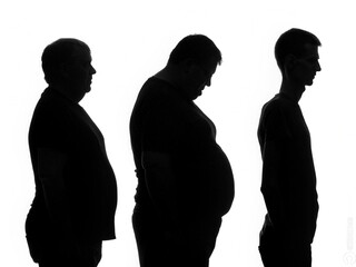 Weight Loss Transformation Three Men's Journey