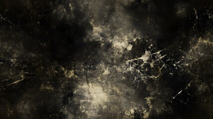 Dark textured surface with muted golden splotches.