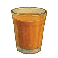 Glass of Chai - Tea in a Glass