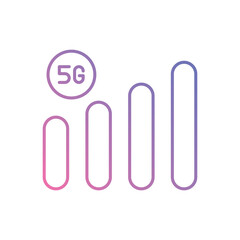 Digital Detox Retreat Icon vector stock illustration