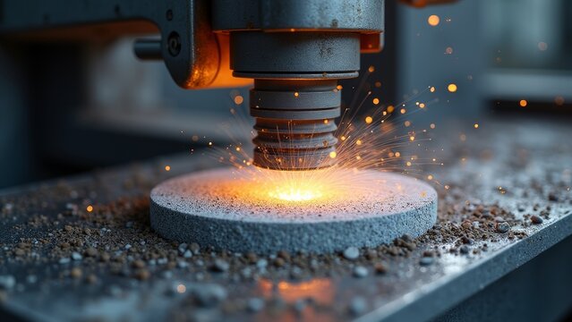 Metal processing industry image
