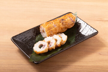 ネギたこ　ちくわ