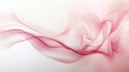 Soft pink and magenta smoke with splashes, Fluid banner in spring mood, Modern macro 3D abstract background illustration